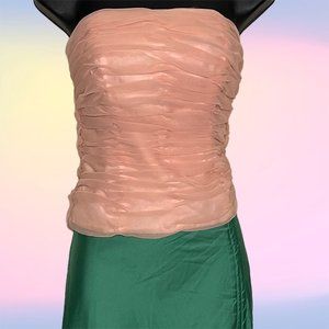 Pink Ruffle Corset Top